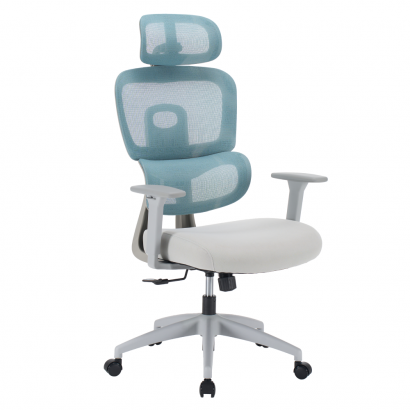 Irodai szék. neomint/világosszürke/szürke. ERMEN