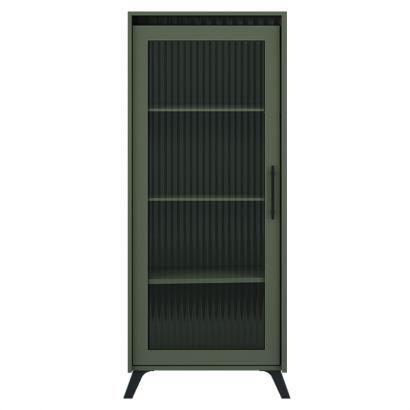 Vitrin. smoke zold/fekete. LONGY REG1W