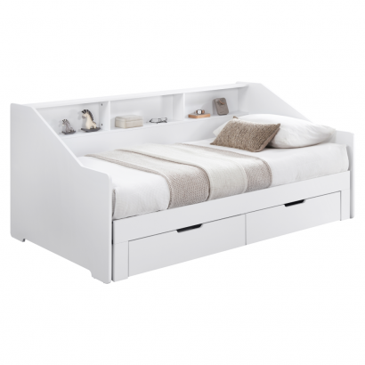 Kihúzható ágy. fehér. MONETA