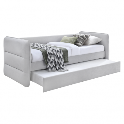 Kihúzható ágy. szürke. TRINIA