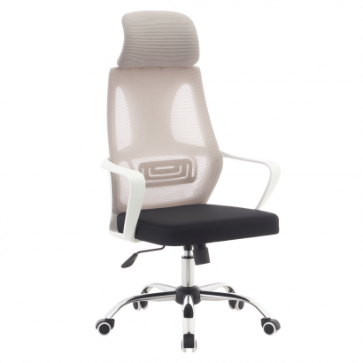 Irodai szék. szürke/fekete/fehér. TAXIS 2 NEW