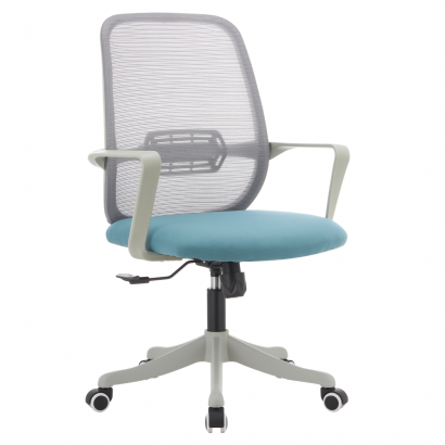 Irodai szék. szürke/kék. DERVIN