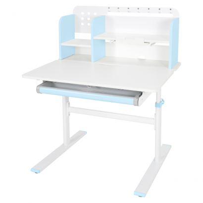Novekvő íróasztal. kék/fehér. ADAN