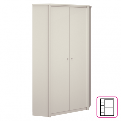 Sarokszekrény. kasmír. KAROS 2D