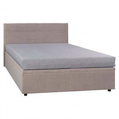 Ágy tárhellyel. 160x200. bézs. RUNOL