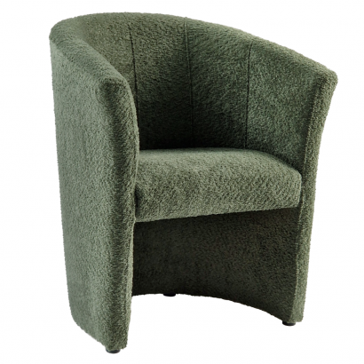 Klub fotel. zold Coral anyag. CUBA