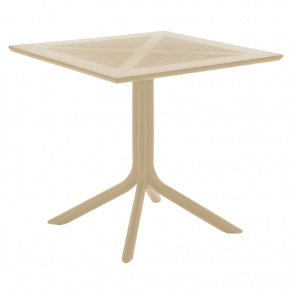 Kerti asztal. szürkésbarna Taupe. DENTON NEW