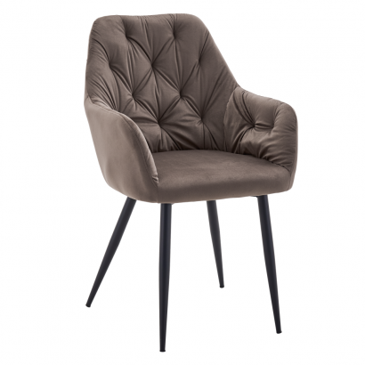 Design fotel. barna Velvet szovet. VERIO NEW