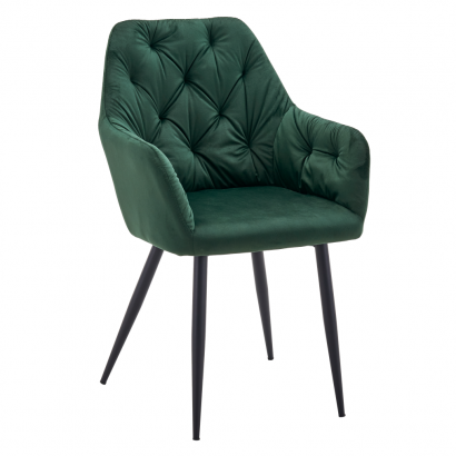 Design fotel. sotétzold Velvet szovet. VERIO NEW