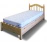 Andi egyszemélyes ágy ágyneműtartós fenyő ágykeret matraccal