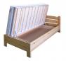 Dénes egyszemélyes ágy ágyneműtartós ágykeret
