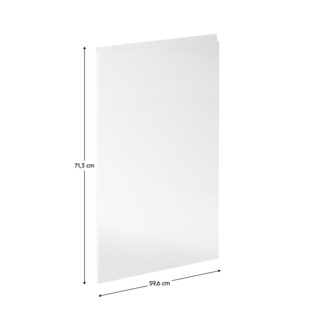 Előlap mosogatógépre, fehér extra magasfényű HG, 59,6x71,3, AURORA Előlap mosogatógépre, fehér extra magasfényű HG, 59,6x71,3, AURORA