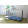 Szürke montessori jellegű ágy, GROSI