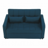 Kinyitható kanapé, türkiz, FRENKA BIG BED NEW