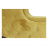 Luxuságy, arany Velvet anyag, 180x200, REINA