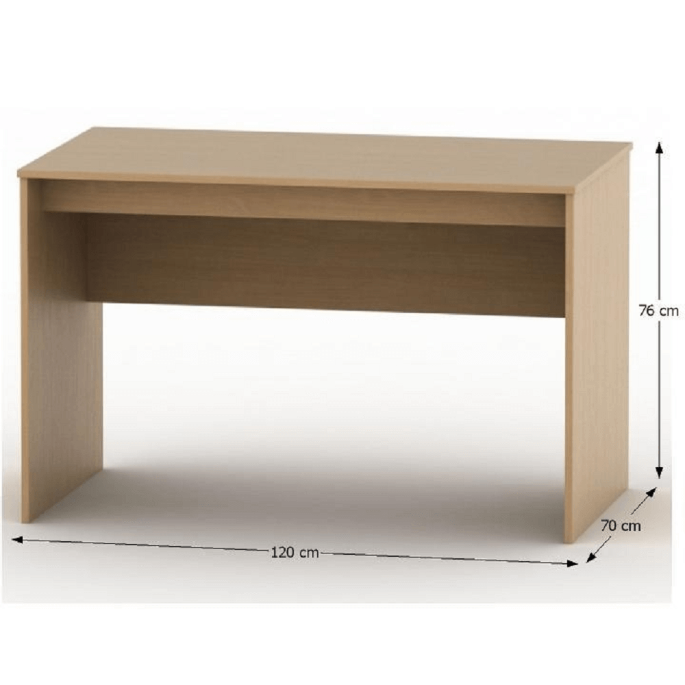 Íróasztal, bükk, TEMPO ASISTENT NEW 021 PI