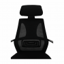 Irodai szék, fekete szövet, TAXIS