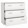 Komód, fehér, GARBO 3