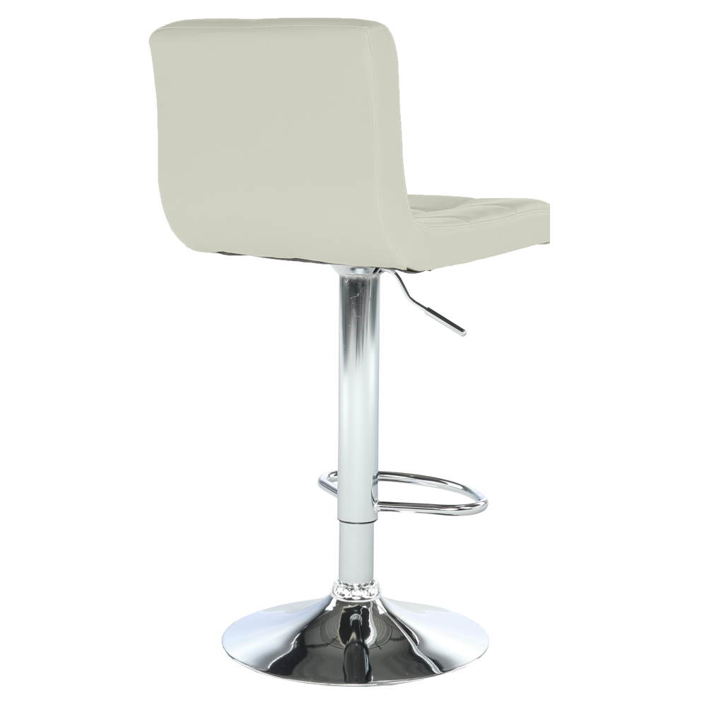 Bárszék, bézs műbőr/króm, KANDY NEW Bárszék, bézs műbőr/króm, KANDY NEW