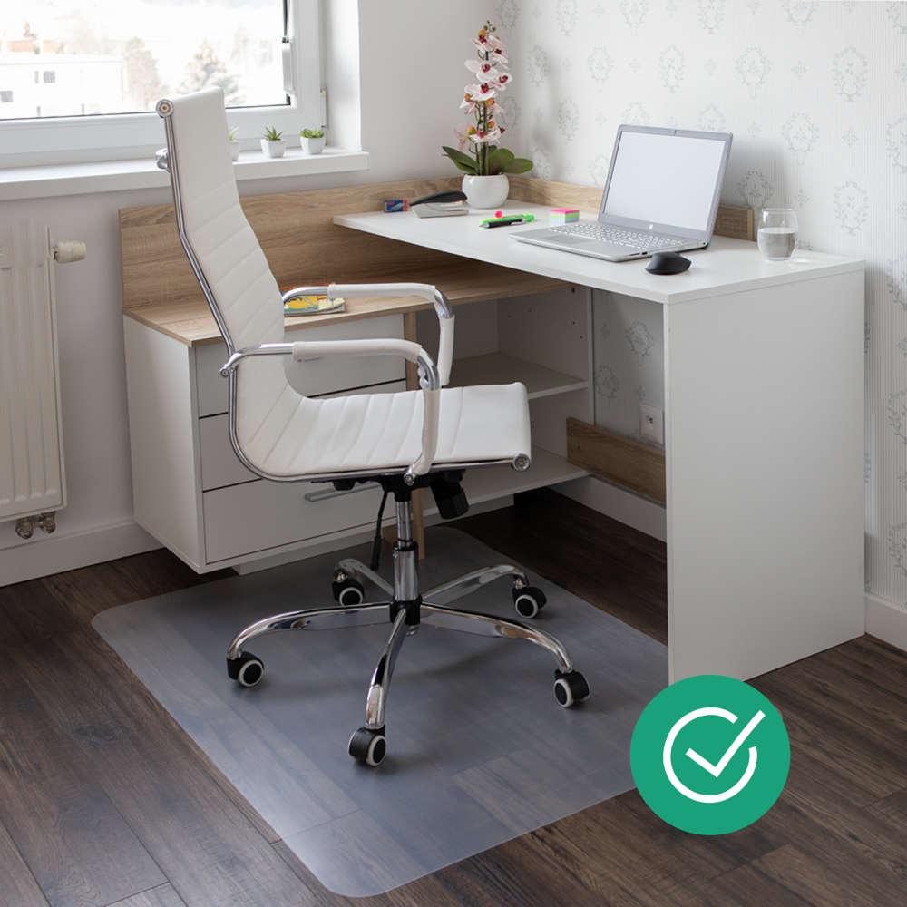 Védőalátét a szék alá, átlátszó, 100x50 cm, 0,8 mm, ELLIE NEW TYP 5 Védőalátét a szék alá, átlátszó, 100x50 cm, 0,8 mm, ELLIE NEW TYP 5