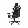 Irodai/gamer szék RGB háttérvilágítással, fekete/fehér/színes minta, ZOPA