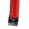 Irodai/gamer szék Bluetooth hangszórókkal, fekete/piros, CARPI