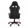 Irodai/gamer szék Bluetooth hangszórókkal, fekete/piros, CARPI