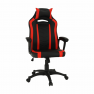 Irodai/gamer szék, fekete/piros, AGENA