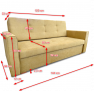1 Ágyazható kanapé LUCA