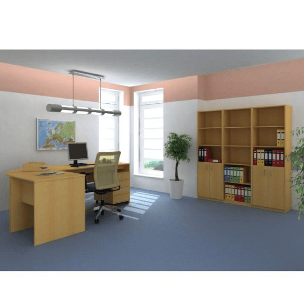 fiókos elem zárral, bükk, TEMPO ASISTENT 2 NEW 015