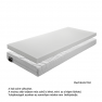 Matrac, hab, 150x90, BE ELISSE