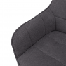 Design fotel, szürke/fekete, MARKEN Design fotel, szürke/fekete, MARKEN