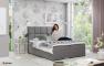 GLOSSY boxspring franciaágy