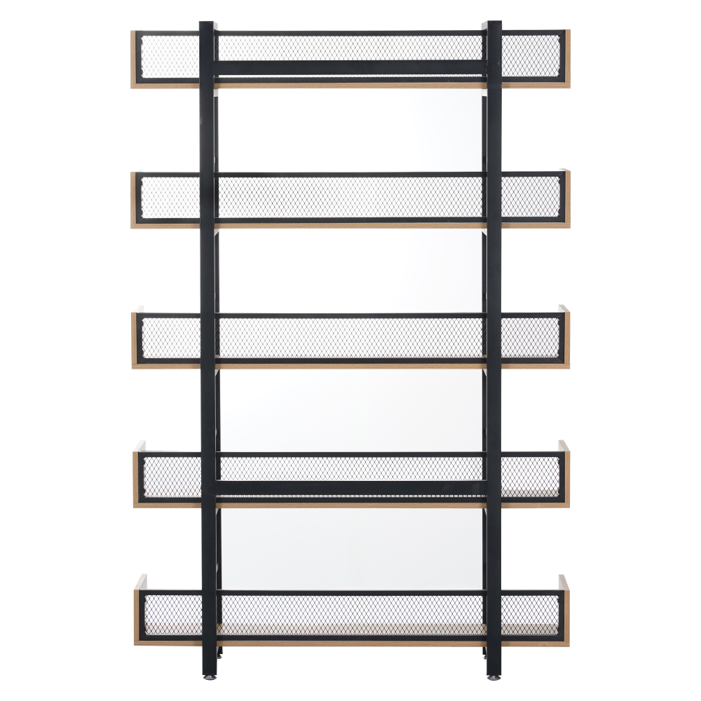 5 polcos polcállvány. tolgy/fekete. KILIS NEW TYP 2 5 polcos polcállvány. tolgy/fekete. KILIS NEW TYP 2