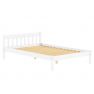 Ágy ráccsal. fehér. fenyőfa. 140x200. MAVIL