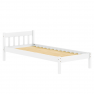 Ágy ráccsal. fehér. fenyőfa. 90x200. MAVIL