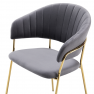 Design étkezőszék. szürkésbarna Velvet szovet/gold króm arany. DASMIN TYP 1 Design étkezőszék. szürkésbarna Velvet szovet/gold króm arany. DASMIN TYP 1