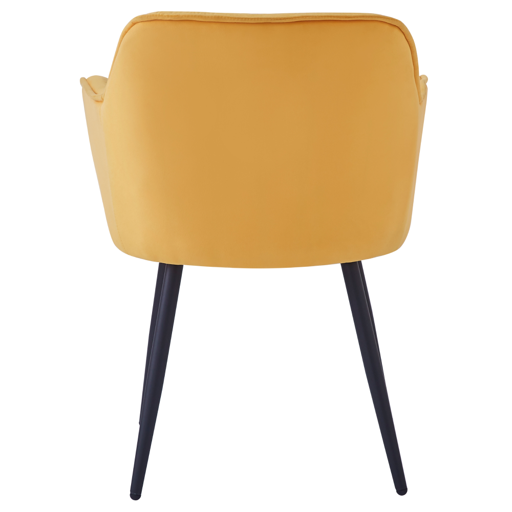 Dizájnos fotel. sárga Velvet szovet. FEDRIS NEW Dizájnos fotel. sárga Velvet szovet. FEDRIS NEW