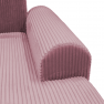 Ülőgarnitúra. rózsaszín. jobbos. VELINA ROH