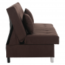 Kihúzható kanapé. barna. ALADA