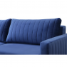 Kihúzható kanapé. kék. PALEM