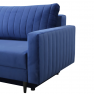 Kihúzható kanapé. kék. PALEM