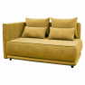 Kihúzható kanapé. mustárszínű. balos. LIAMI