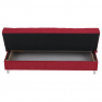 Kihúzható kanapé. piros. ALADA
