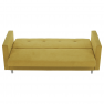 Kihúzható kanapé. sárga. LILANA