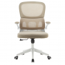 Irodai szék. bézs/fehér. RAKIN Irodai szék. bézs/fehér. RAKIN