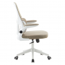 Irodai szék. bézs/fehér. RAKIN Irodai szék. bézs/fehér. RAKIN