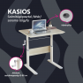 Novekvő íróasztal. tolgy/fehér. KASIOS Novekvő íróasztal. tolgy/fehér. KASIOS