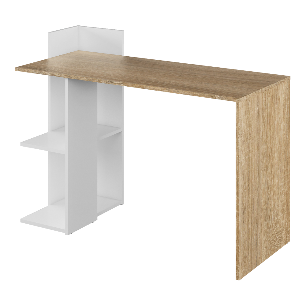 Számítógépasztal. sonoma tolgy/fehér. ZINO NEW Számítógépasztal. sonoma tolgy/fehér. ZINO NEW