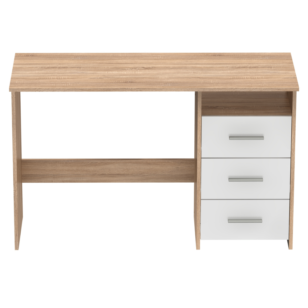 Számítógépasztal. sonoma tolgyfa/fehér. LARISTOTE NEW Számítógépasztal. sonoma tolgyfa/fehér. LARISTOTE NEW